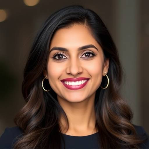 Portrait of Aisha Patel, Head of Marketing at Imbizo Businesses